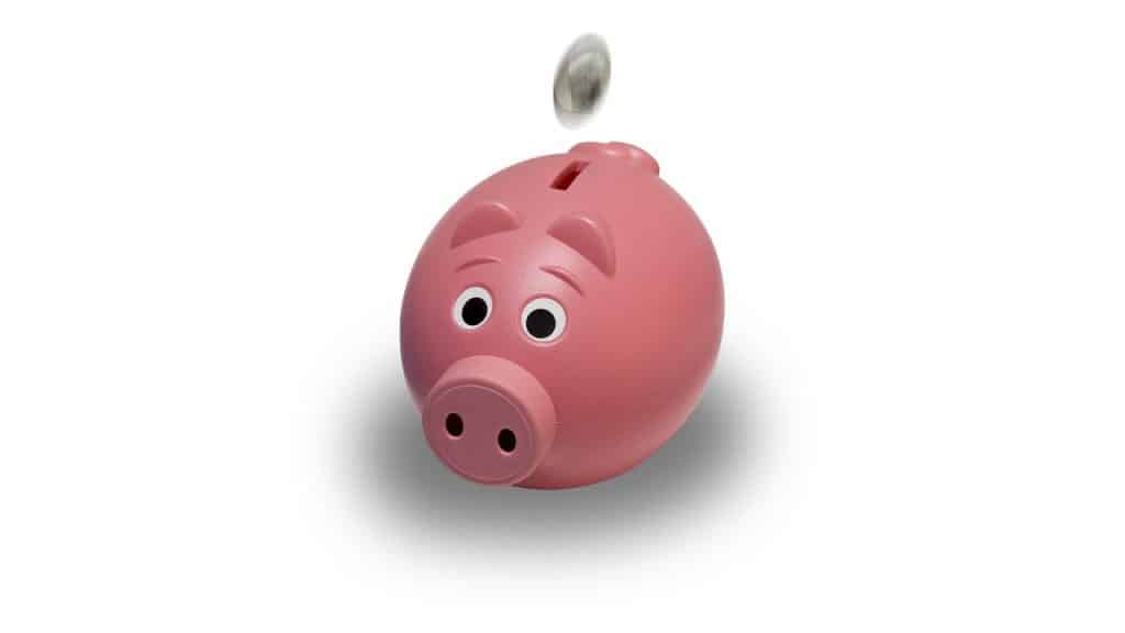 piggy bank saving for retirement