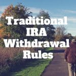 traditional ira withdrawal rules