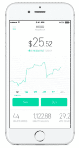 robinhood app screenshot