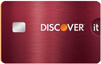 Discover it cash credit card garnet
