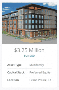 realtyshares multi family preferred equity