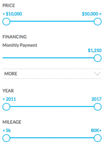 carvana auto search