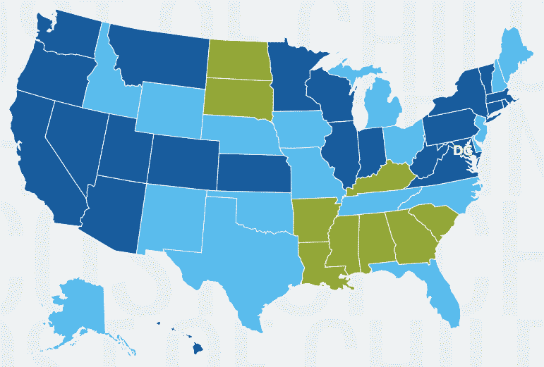 childcare aware map