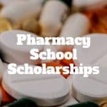pharmacy school scholarships