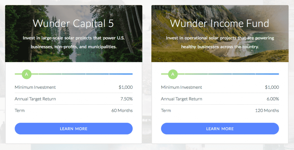 wunder capital 5 and income fund