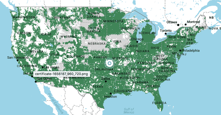 ting gsm coverage map