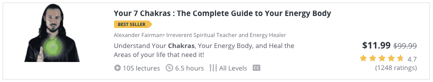 udemy course your 7 chakras