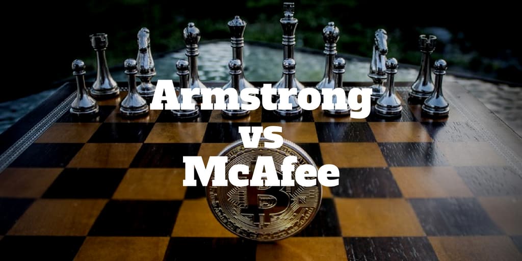 armstrong vs mcafee