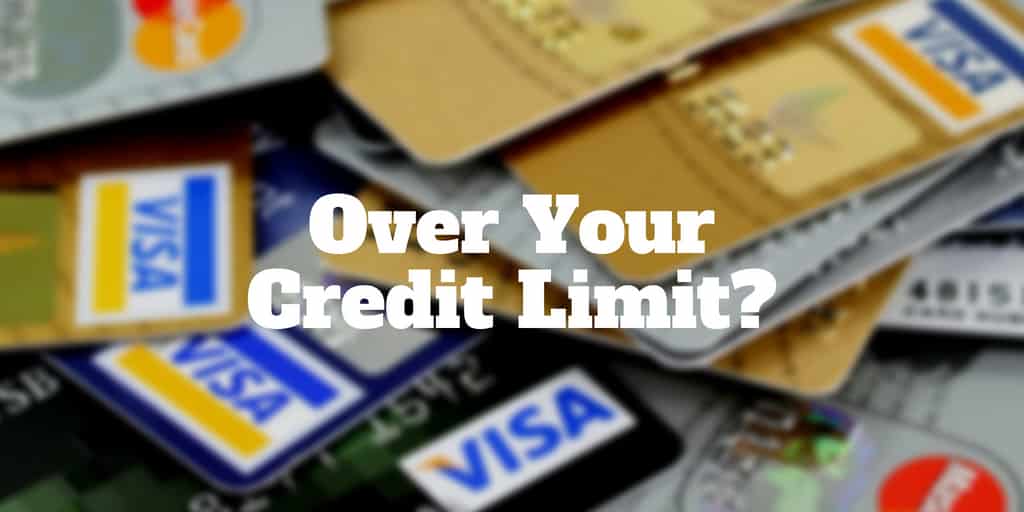 over your credit limit