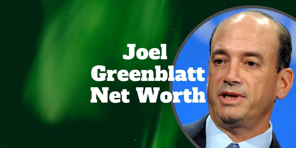 joel greenblatt net worth