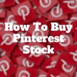 how to buy pinterest stock