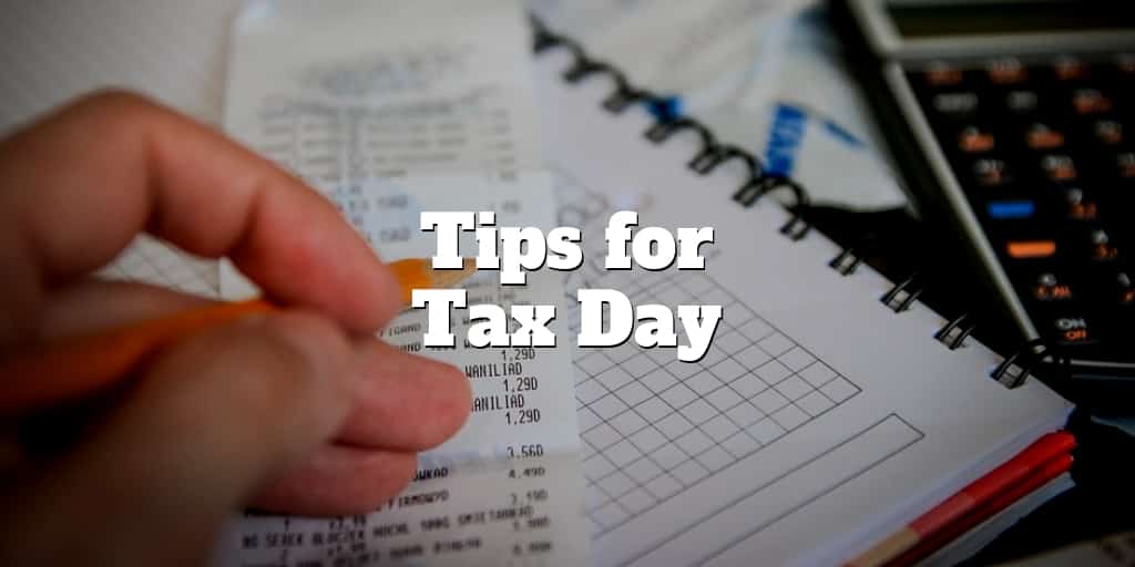 tips for tax day