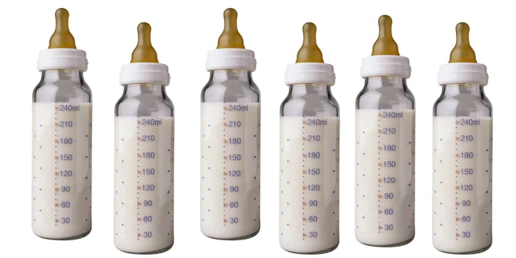 baby bottle breast milk