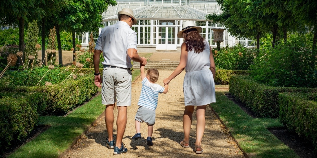 family on vacation