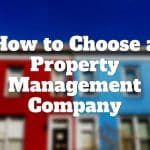 choose property management company