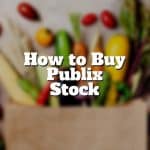 how to buy publix stock