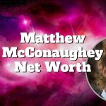 matthew mcconaughey net worth